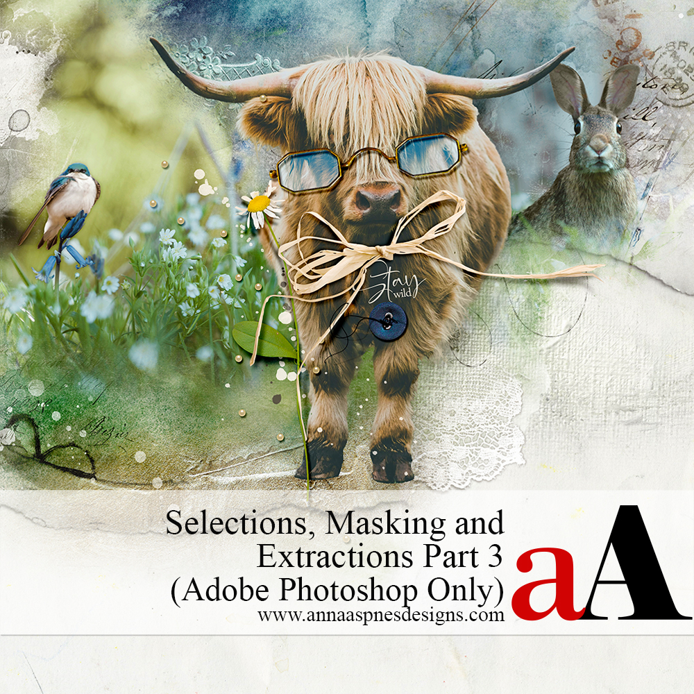 Selections, Masking, and Photo Extractions Part 3 (Photoshop) REPLAY