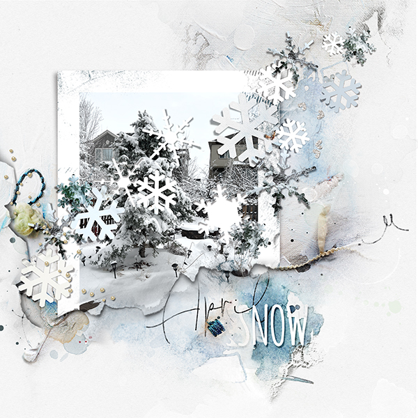 Cut, Blend and Align Digital Scrapbook Layout Design - Image 2