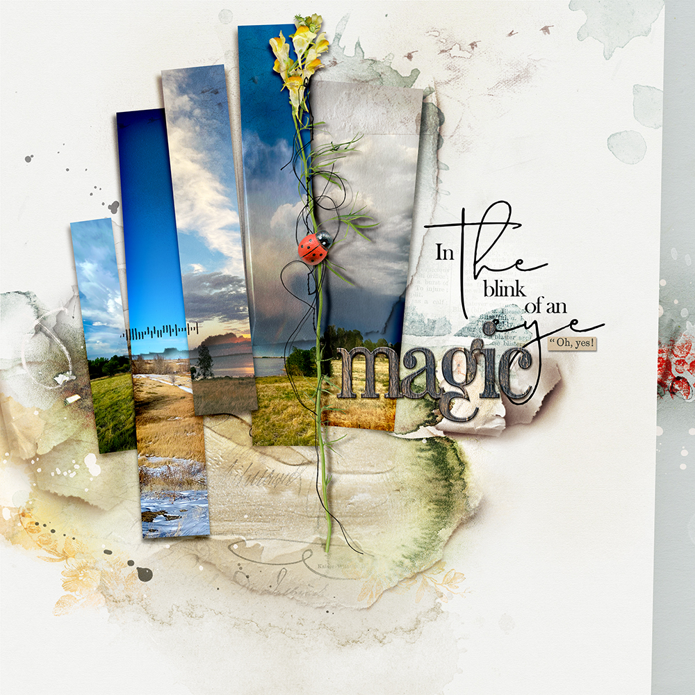 Cut, Blend and Align Digital Scrapbook Layout Design - Image 5